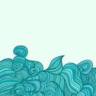 Abstract invitation card N6