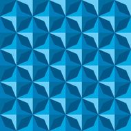 Diamond shaped geometric pattern