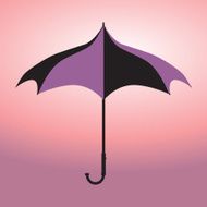 Purple Gothic Umbrella