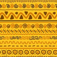 Handmade pattern with ethnic geometric ornament for your design N2