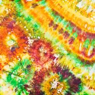 abstract pattern of cold painted batik N4