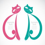 Vector image of an cat N3