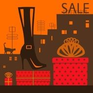 Showcase shoe store