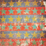 colorful grunge background with stars N4