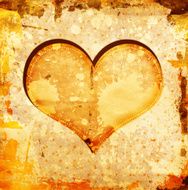 Vintage background with heart N5