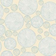 Abstract seamless delicate striped round pattern