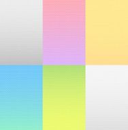 Seamless Polka Dot pattern on modern colorful pastel Background