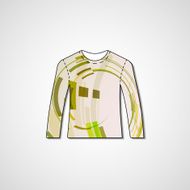 Abstract illustration on sweater N142