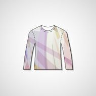 Abstract illustration on sweater N147