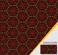 Vector geometric seamless pattern for your design