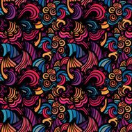 Mosaic vector seamless pattern N29