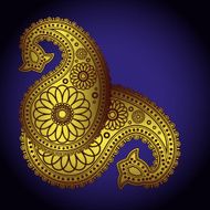 Paisley background N10