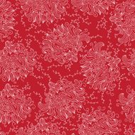 Seamless abstract floral pattern N19