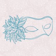 ornate mask