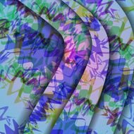 Colorful zigzag background N2