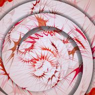 Abstract pattern of lines N25