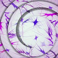 Abstract pattern of lines N26