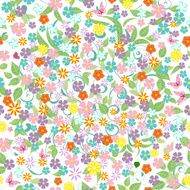 Cute seamless floral texture N2
