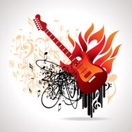 Abstract musical background N2