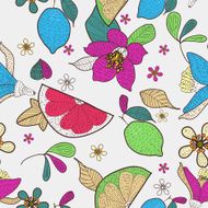 Floral background N316
