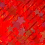 grunge colorful stars