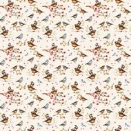 nature seamless texture watercolor N2