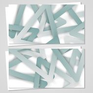 Vector business-card set for your design N12