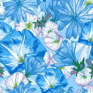 Beautiful seamless floral pattern