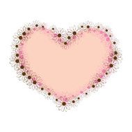 Heart from flowers N2