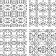 Circular Ornaments Pattern Set N2