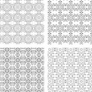 Circular Ornaments Pattern Set N4