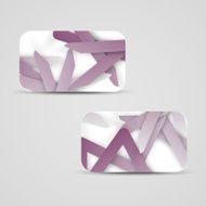 Vector business-card set for your design N14