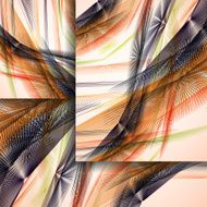 Abstract pattern of lines N31