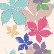 Seamless leaf pattern N33