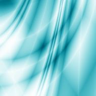 Bright turquoise abstract card design
