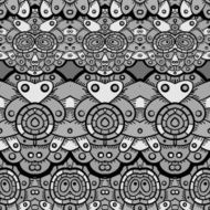 Ethnic seamless pattern Indian