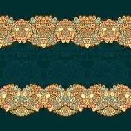 Ethnic seamless pattern Indian N4
