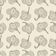 Seamless retro cotton background