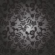 Elegant seamless pattern with flowers N6