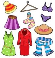 Woman clothes collection