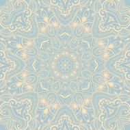Ornamental round lace background 2