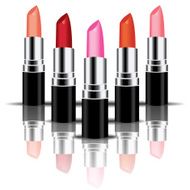 vector colorful lipstick perspactive N2