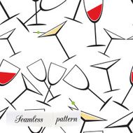 glass seamless pattern