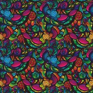 Mosaic vector seamless pattern N30