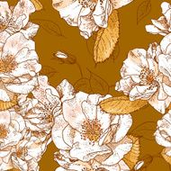 Beautiful seamless floral pattern N3