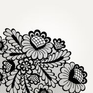 Vector lace card N2