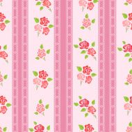 Seamless retro background with roses N7