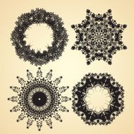 Floral vignette collection
