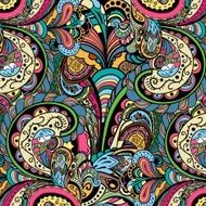 Vector vintage floral pattern N6
