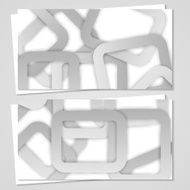 Vector business-card set for your design N19